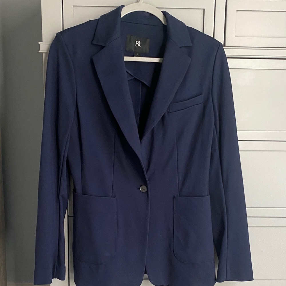 Banana Republic Navy Label Blazer